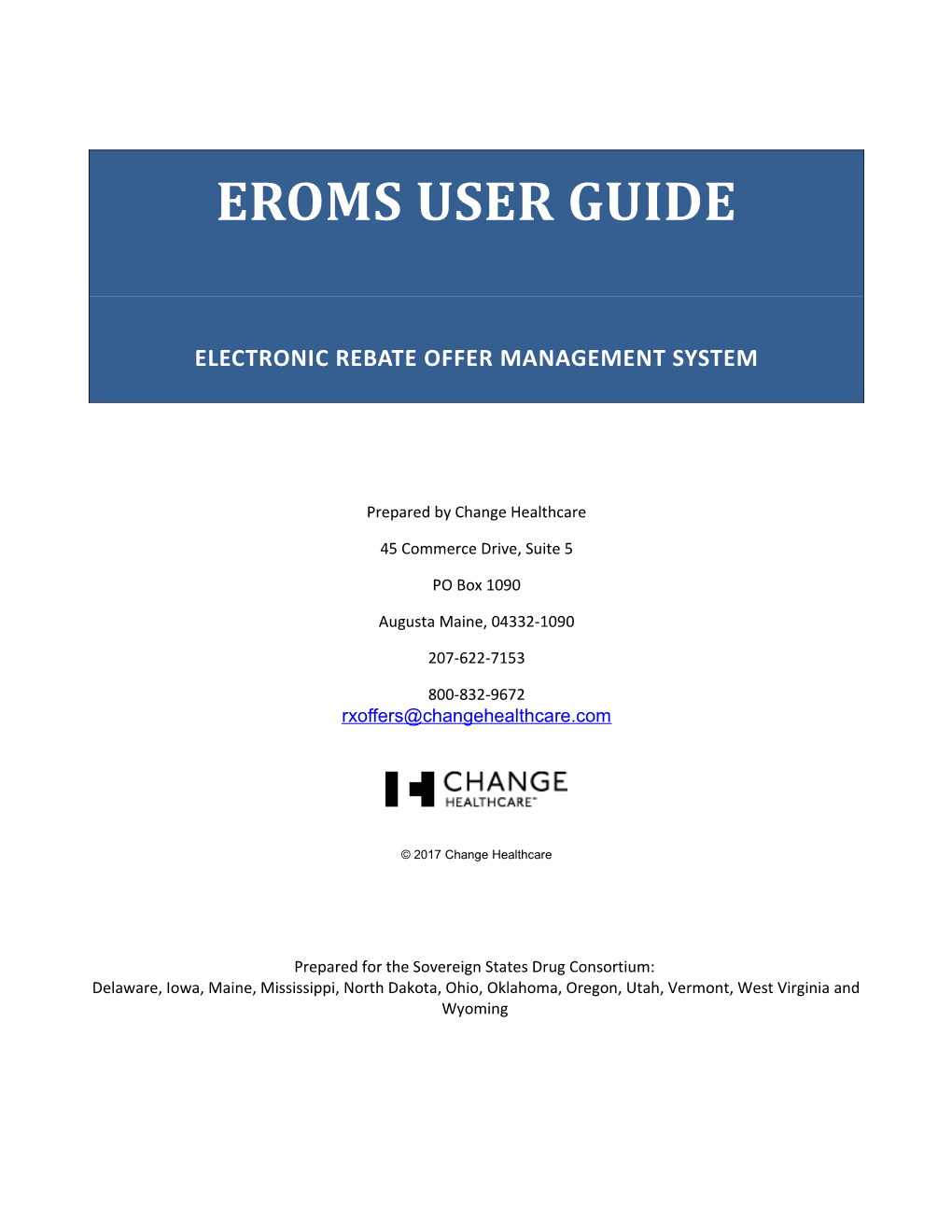 Electronic Rebate Offer Management System