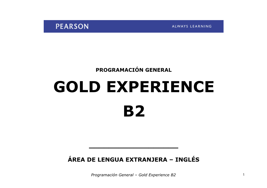 Gold Experience