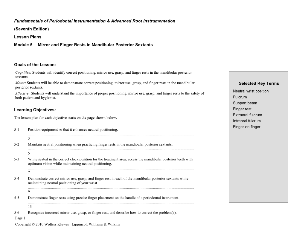 Fundamentals of Periodontal Instrumentation & Advanced Root Instrumentation (Seventh Edition)