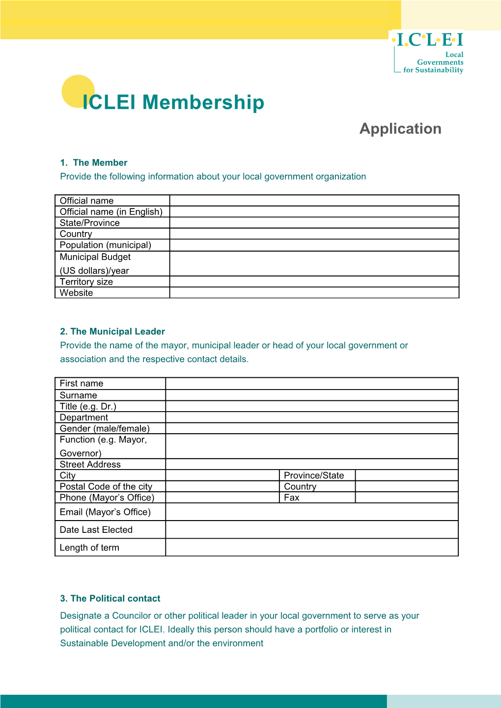 ICLEI's Mission Is to Build And