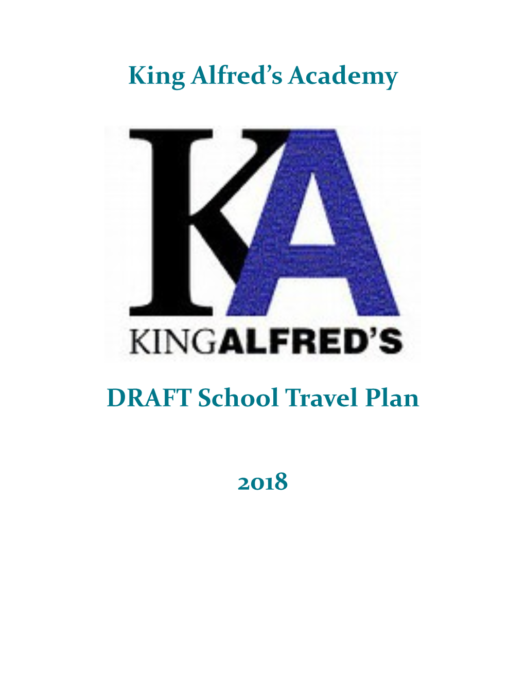 DRAFT School Travel Plan