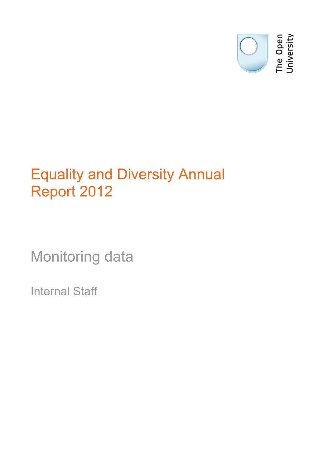 Equality and Diversity Annual