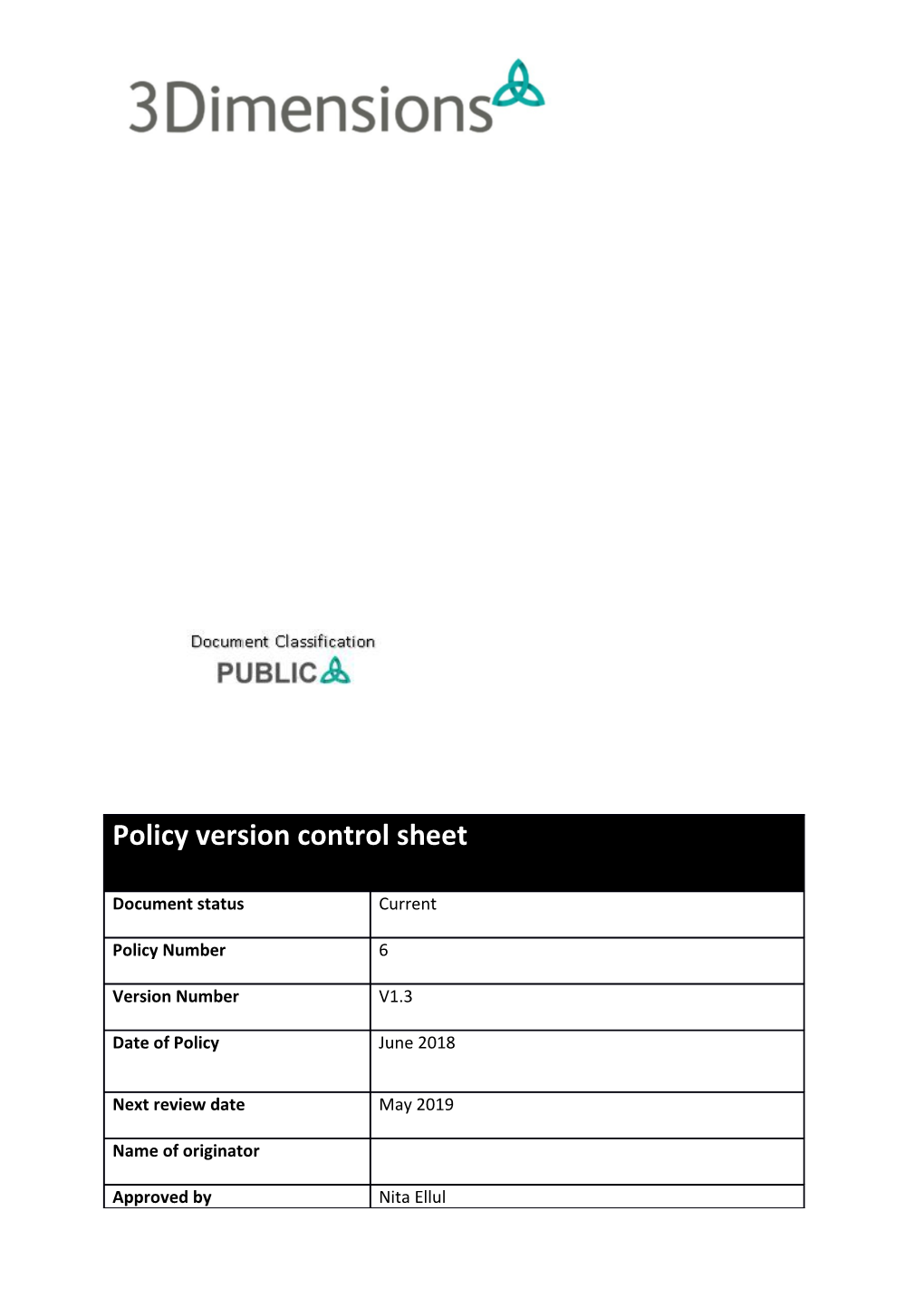 1.23 Dimensions Is Committed to Providing a Positive Behaviour Management Programme Which