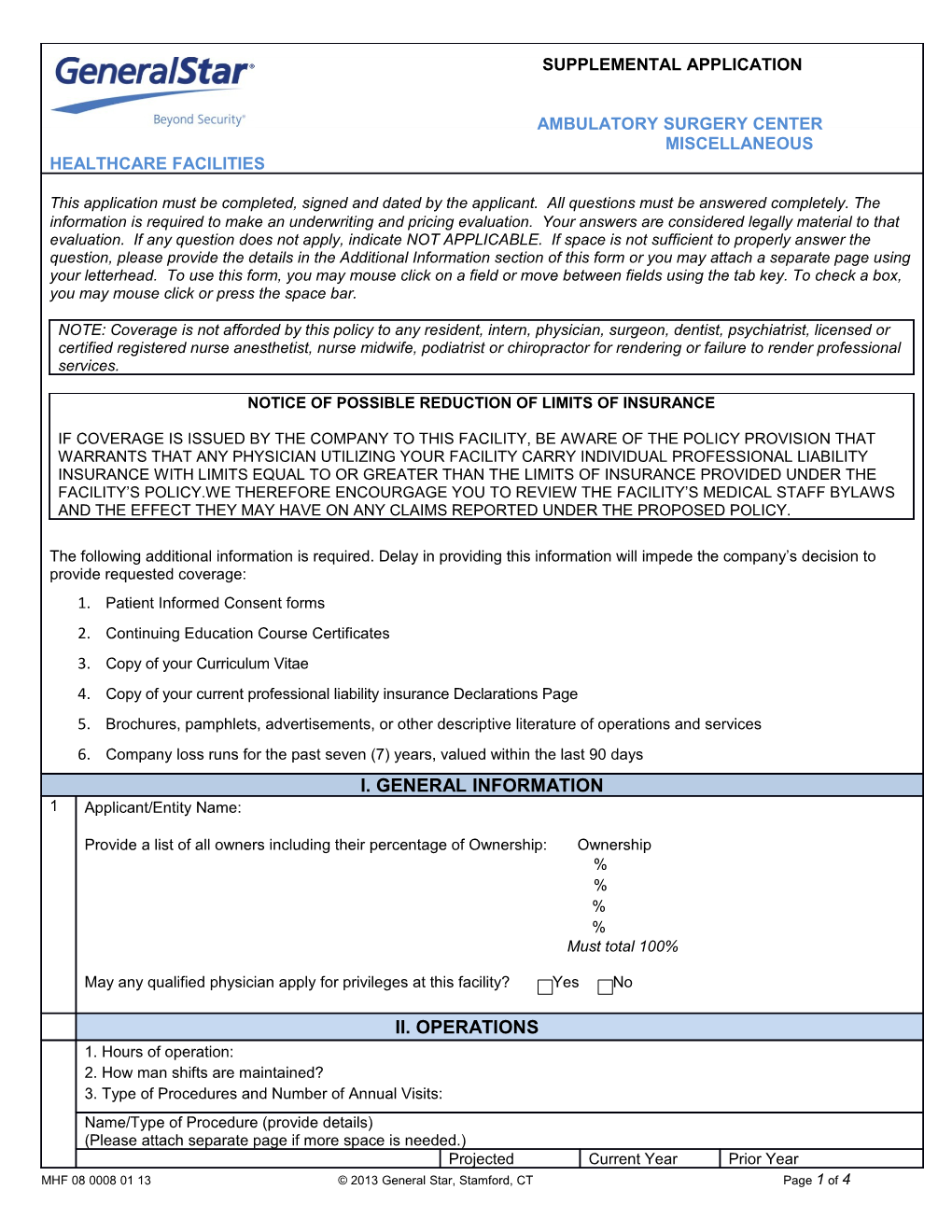 Patient Informed Consent Forms