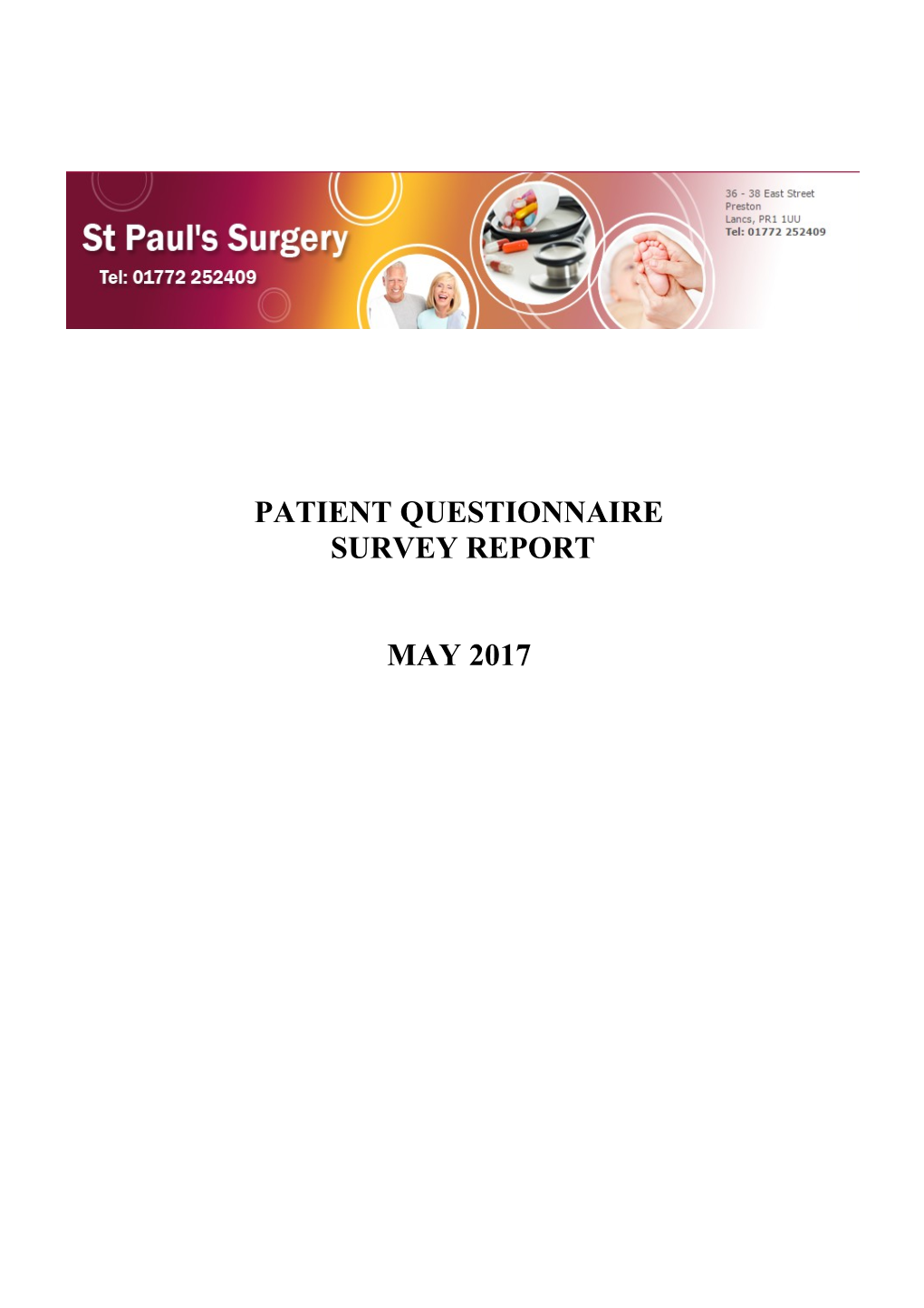 Patient Questionnaire Feedback