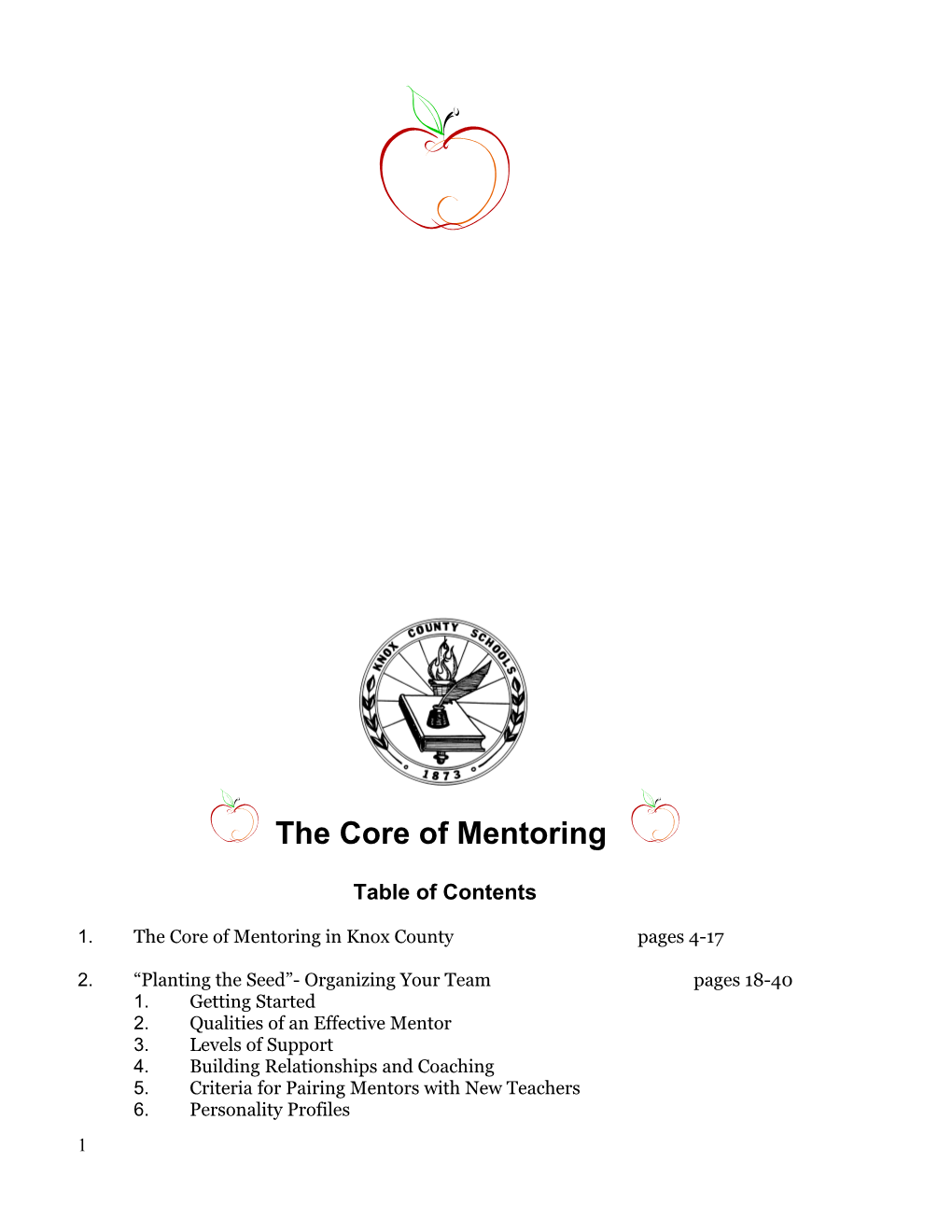 The Core of Mentoring
