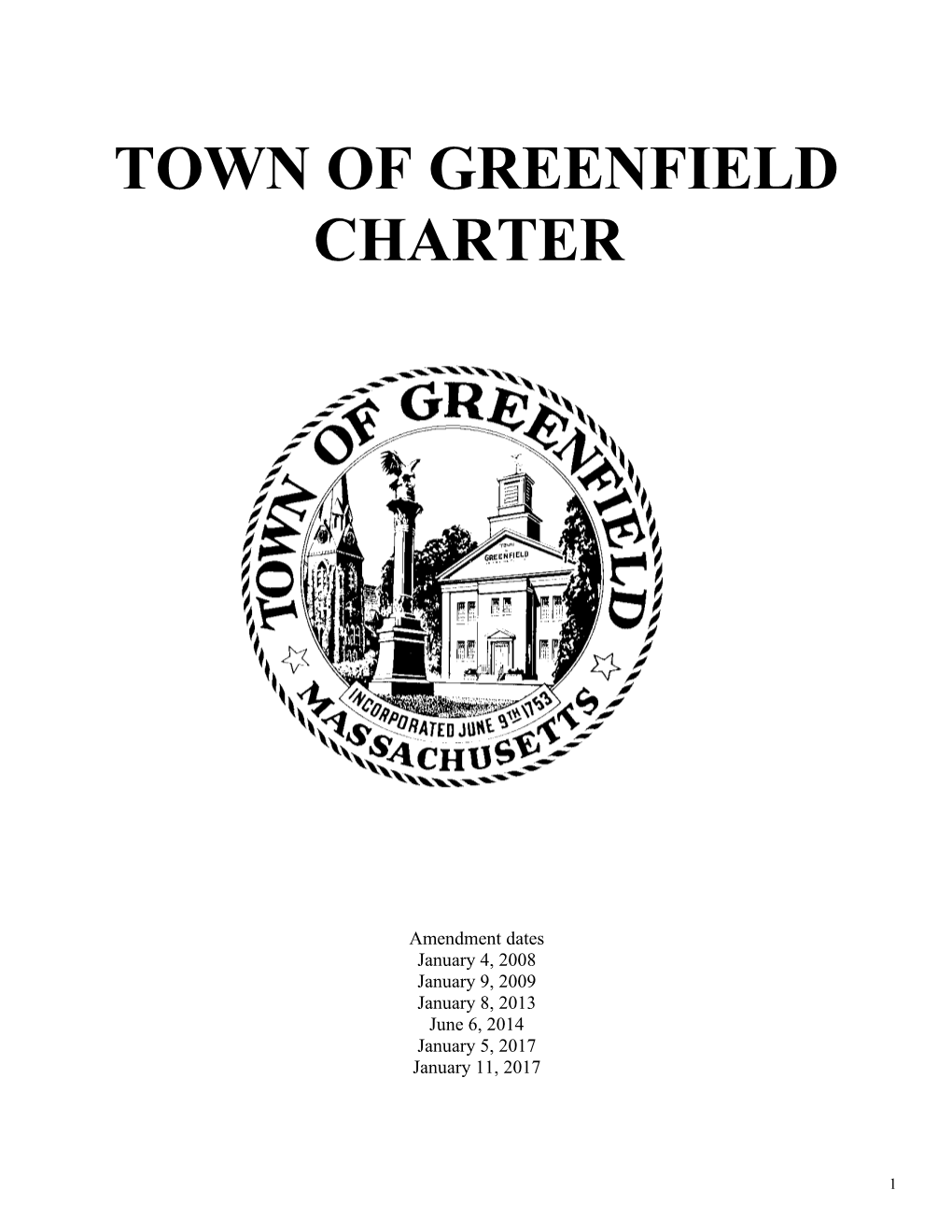 Town of Greenfield
