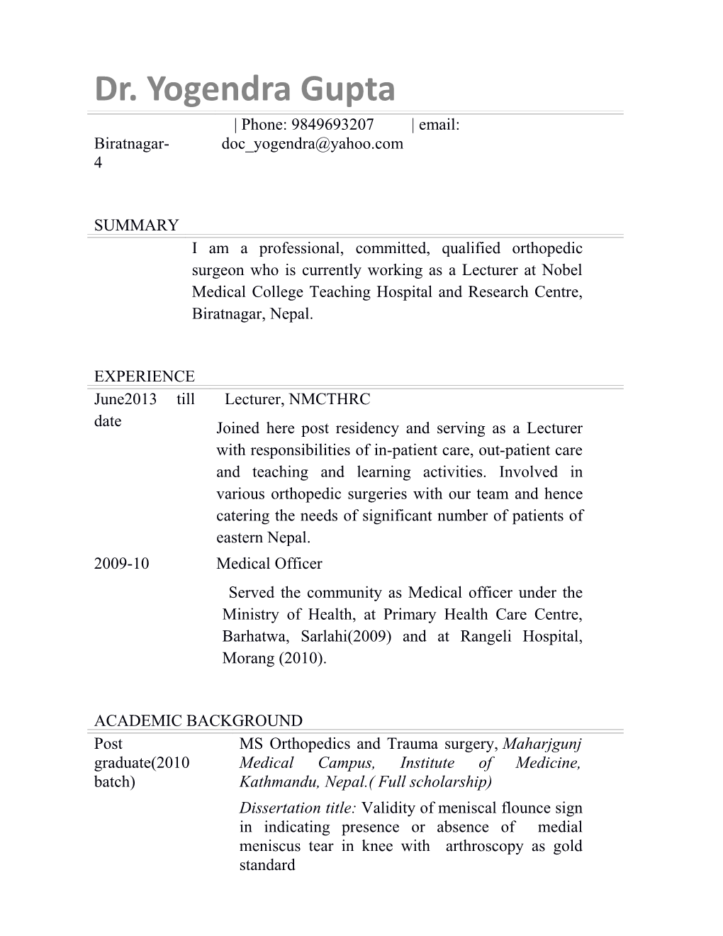 Conference Paper and POSTERS PRESENTATIONS