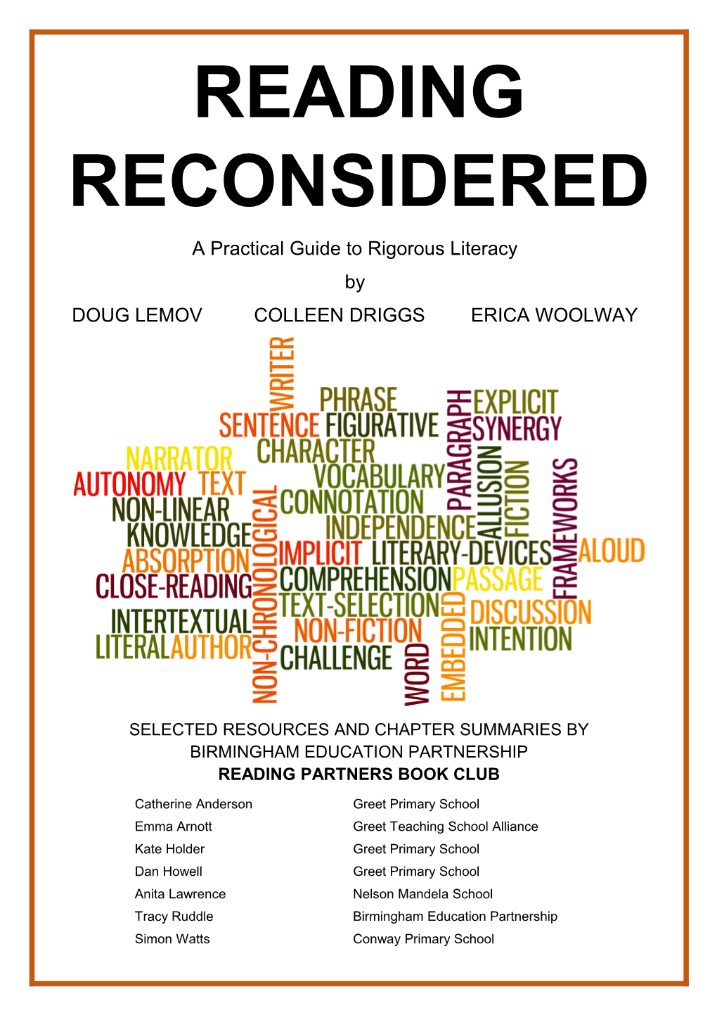 Reading Reconsidered