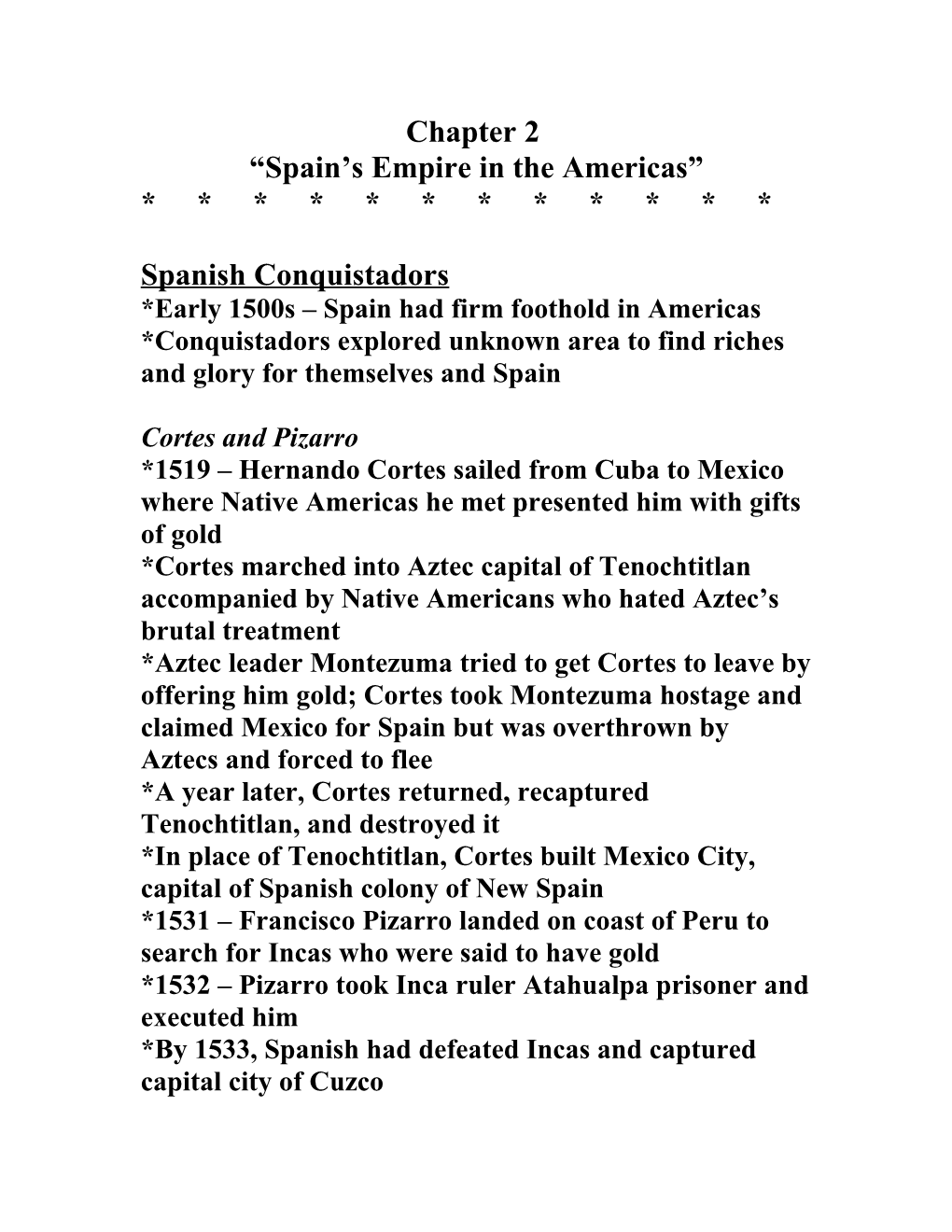 Spain S Empire in the Americas