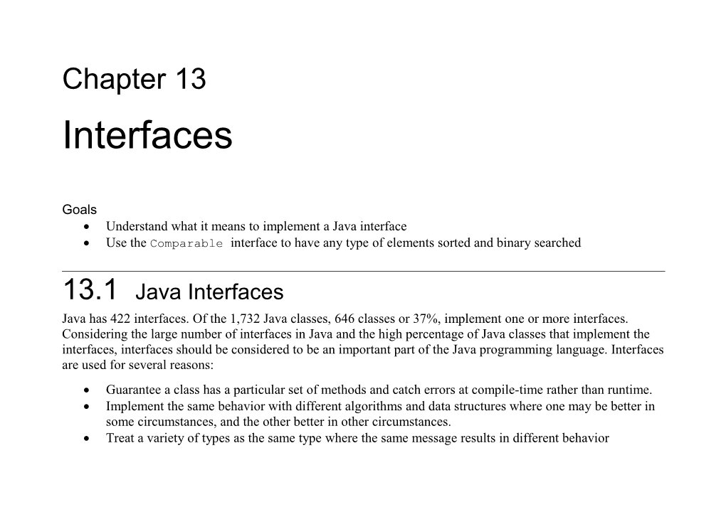 Understand What It Means to Implement a Java Interface