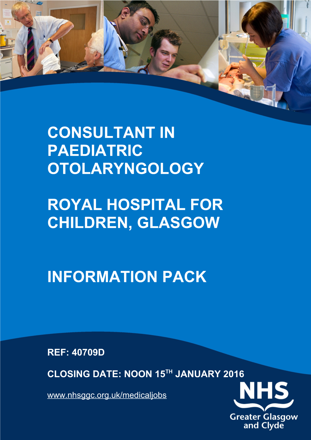 Consultant in Paediatric Otolaryngology