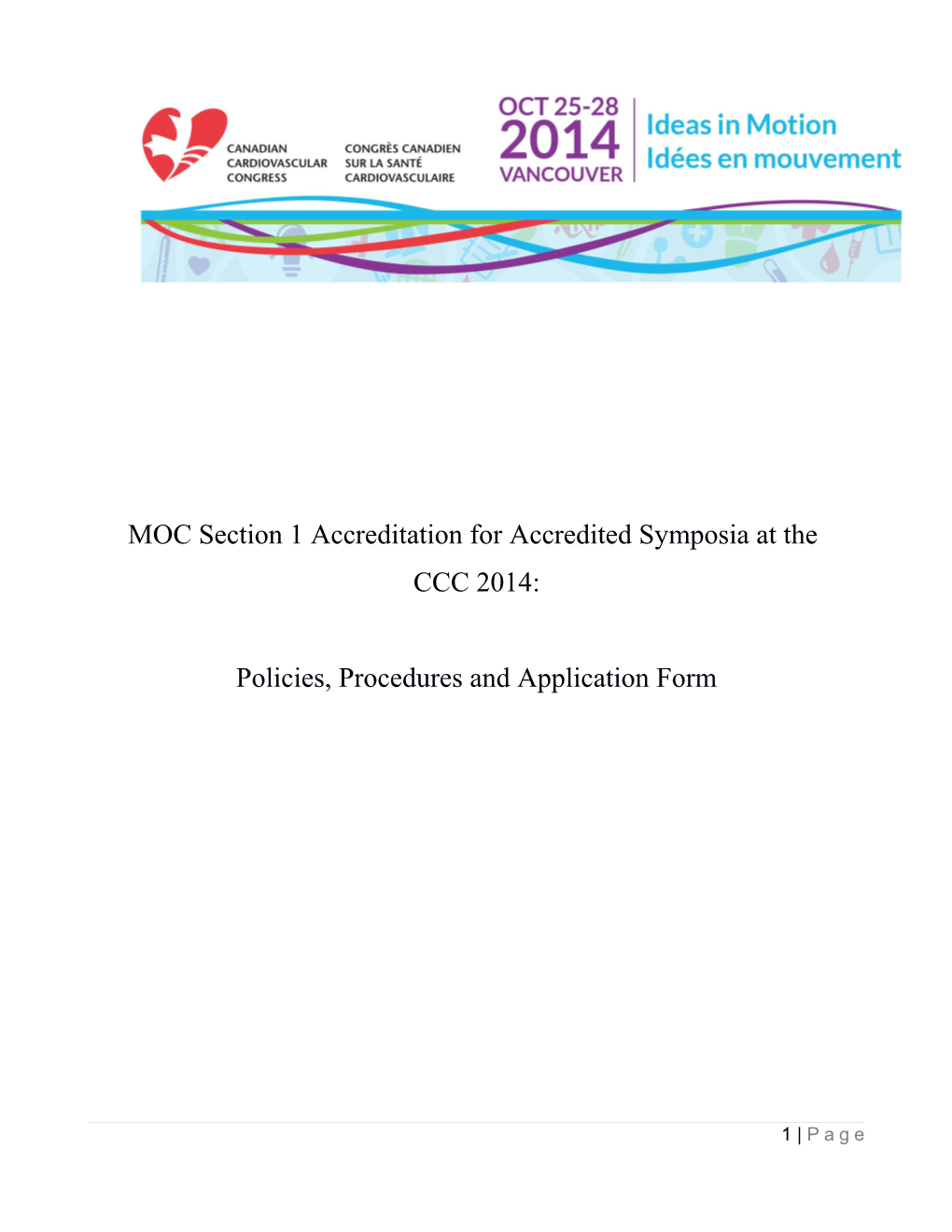 MOC Section 1 Accreditation for Accredited Symposia at The