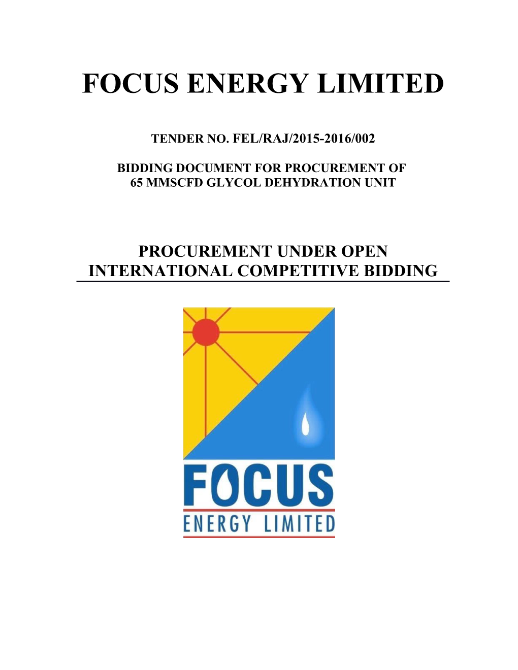 Focus Energy Limited