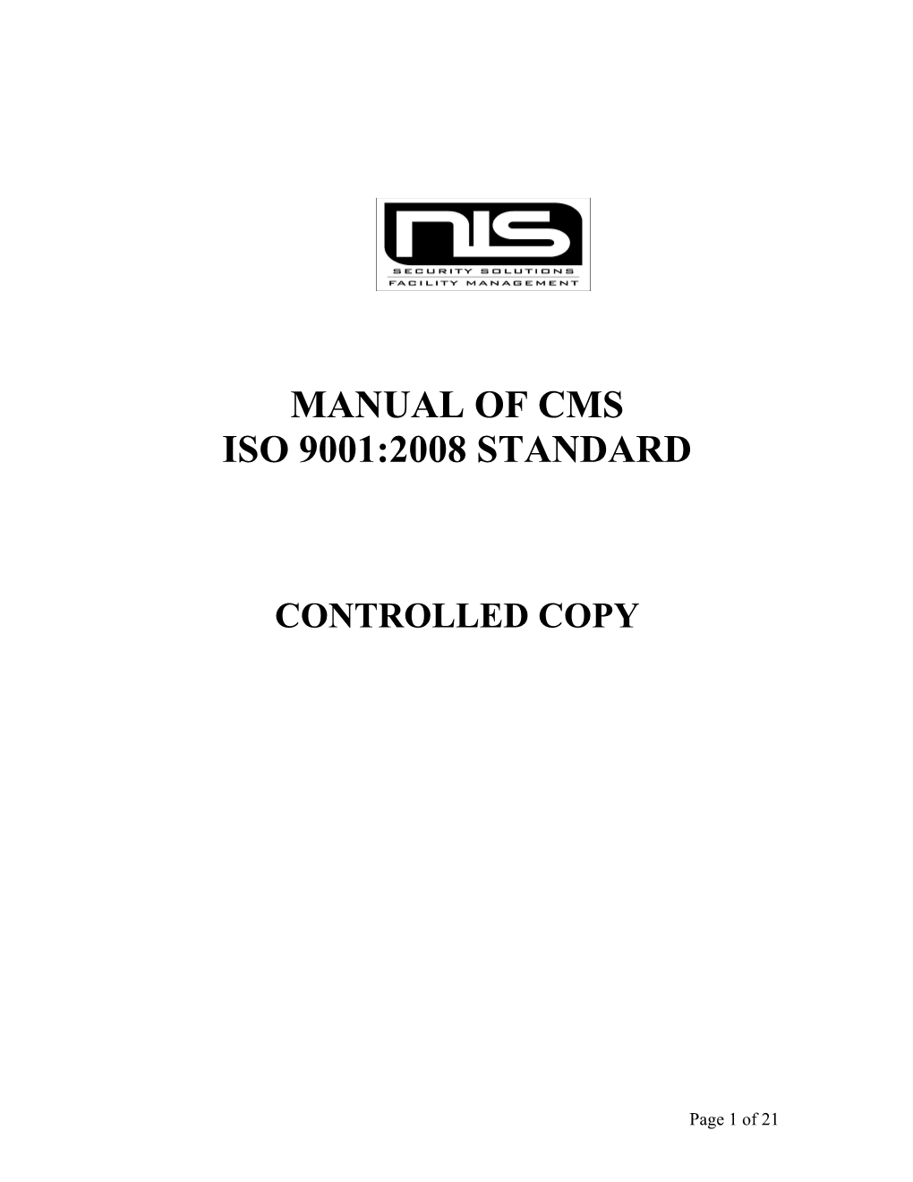 Manual of Cms (Complaint Management System)