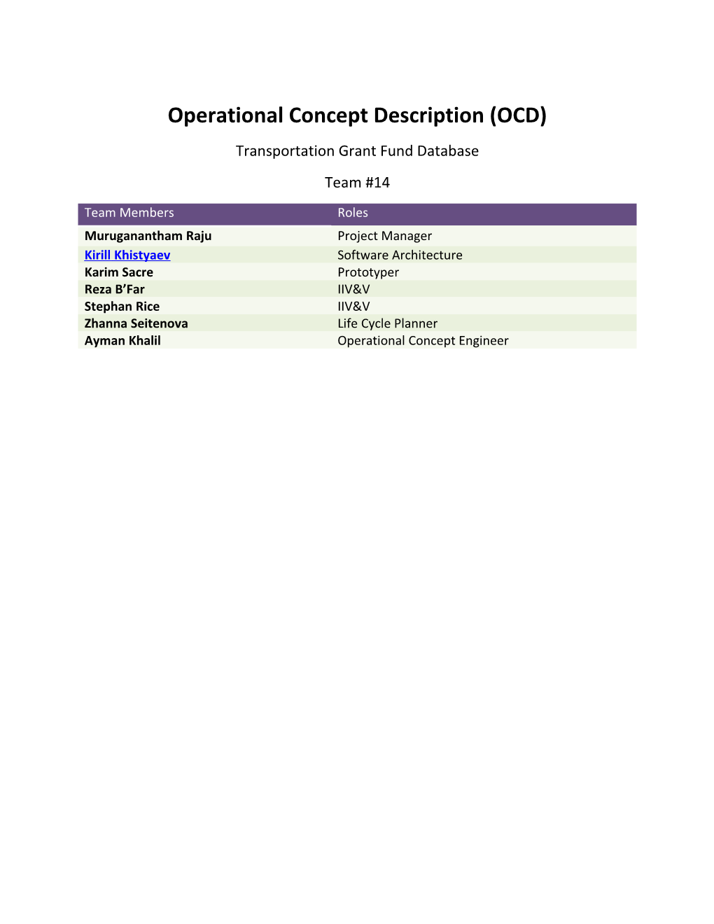 Operational Concept Description (OCD) for Ndiversion 3.0