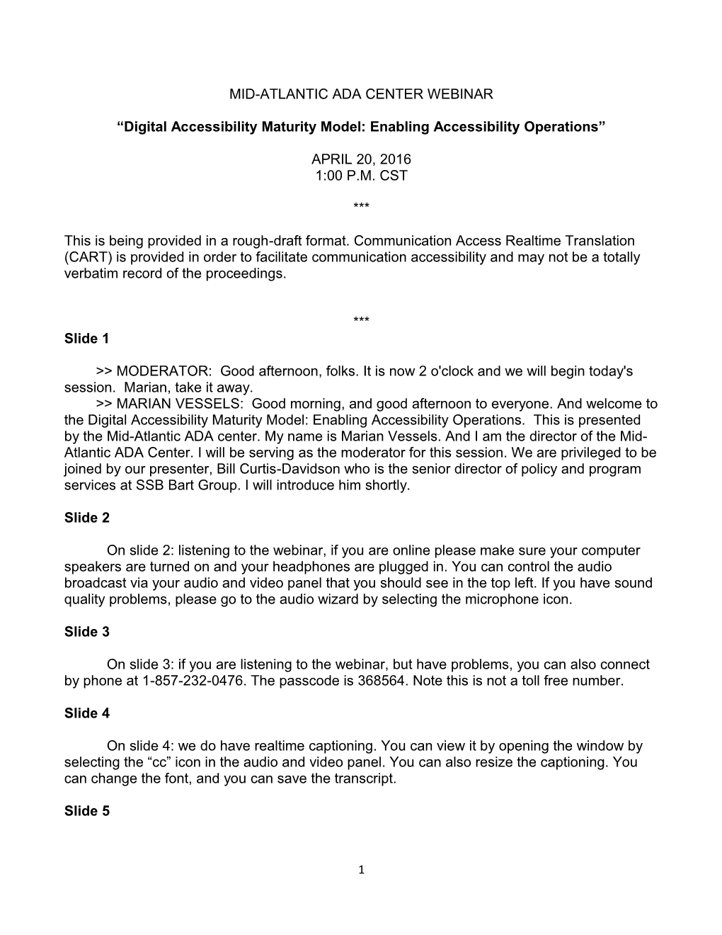 Digital Accessibility Maturity Model: Enabling Accessibility Operations