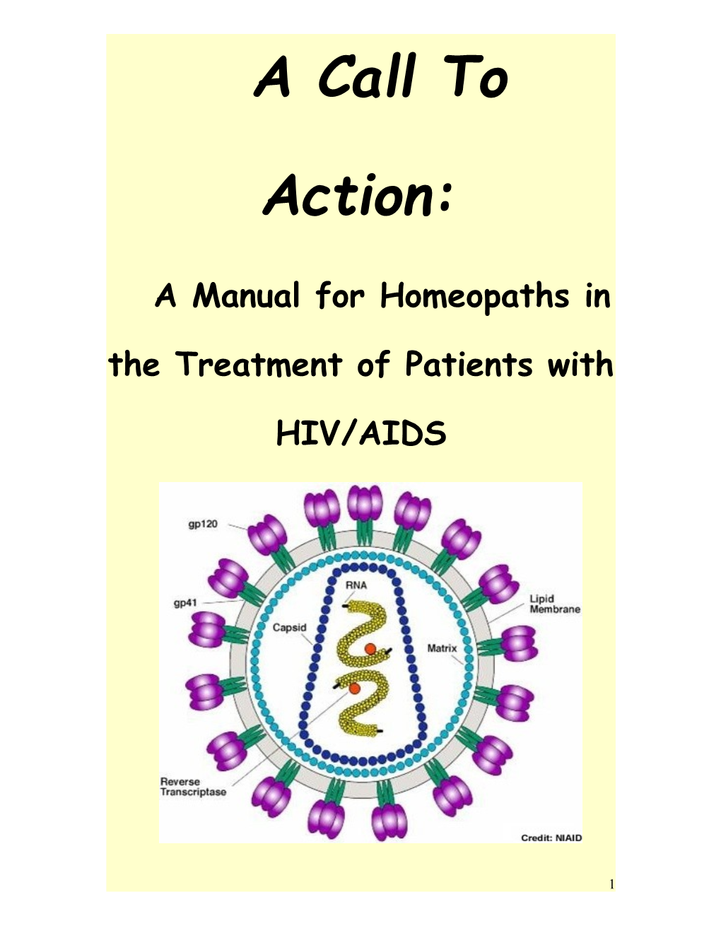 Pathology/Pathogenesis of HIV/AIDS