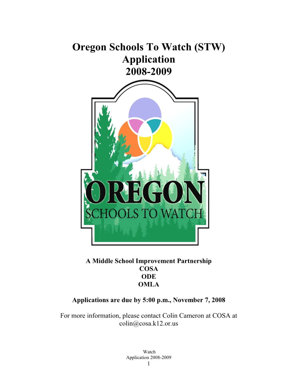 Oregon Schools to Watch