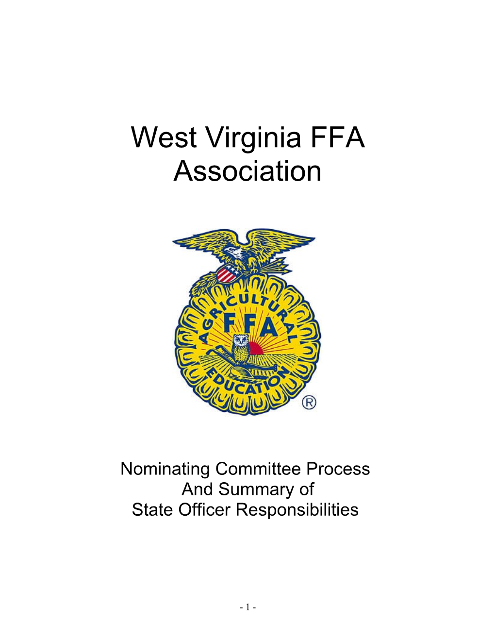 West Virginia FFA Association