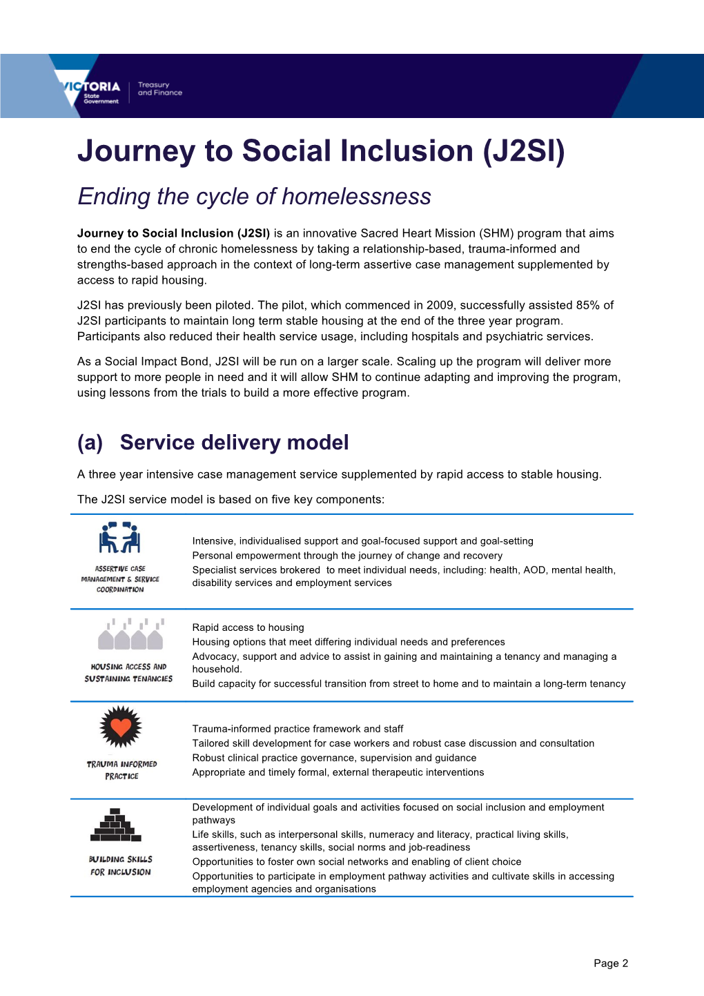 Journey to Social Inclusion (J2SI)