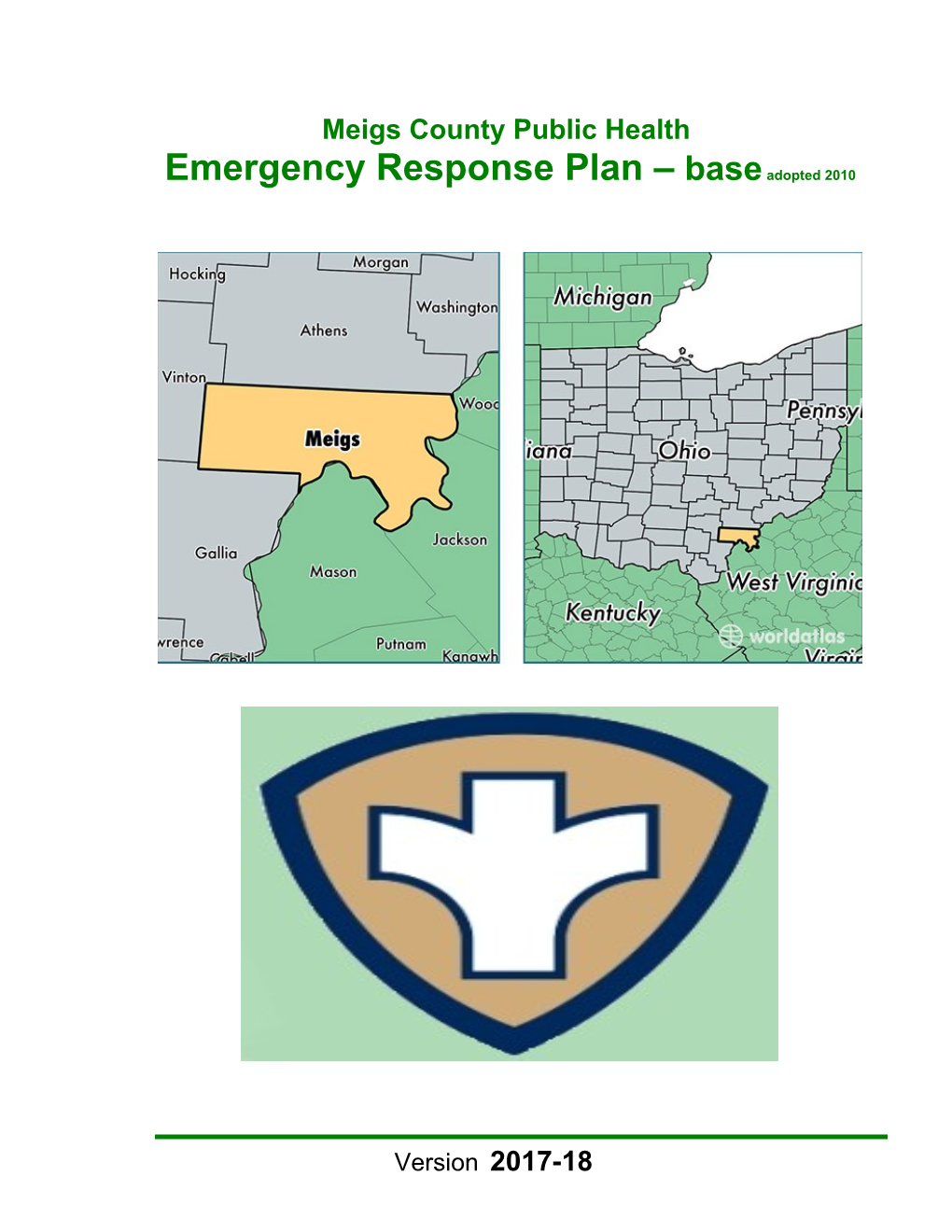 Emergency Response Plan ESF 8 2014