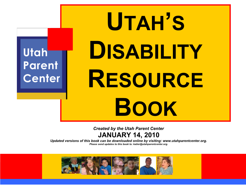 Utahparentcenterinformation Disclaimer