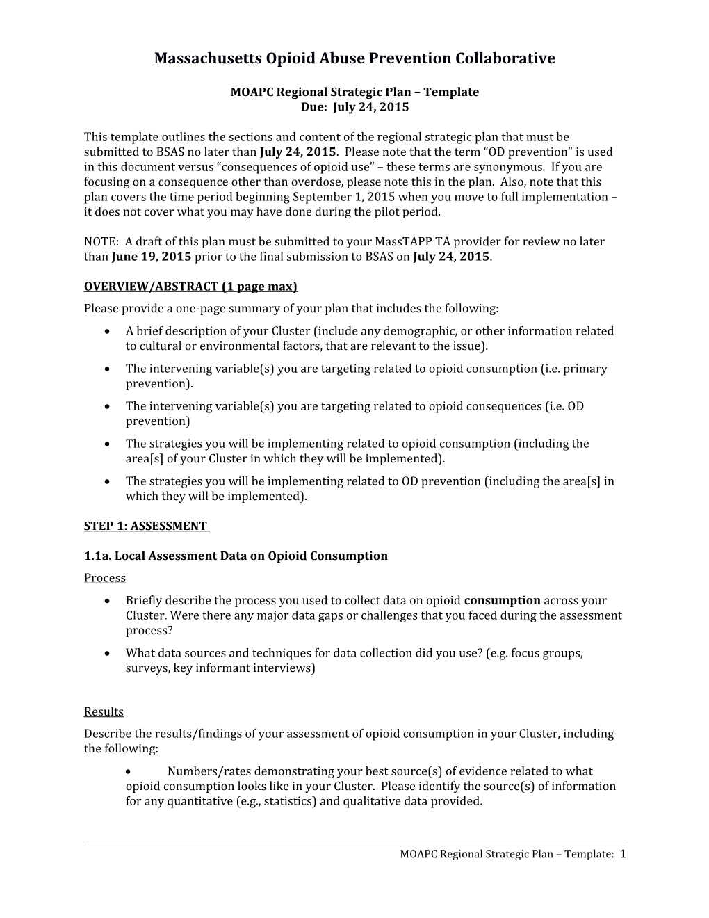 MOAPC Regional Strategic Plan Template