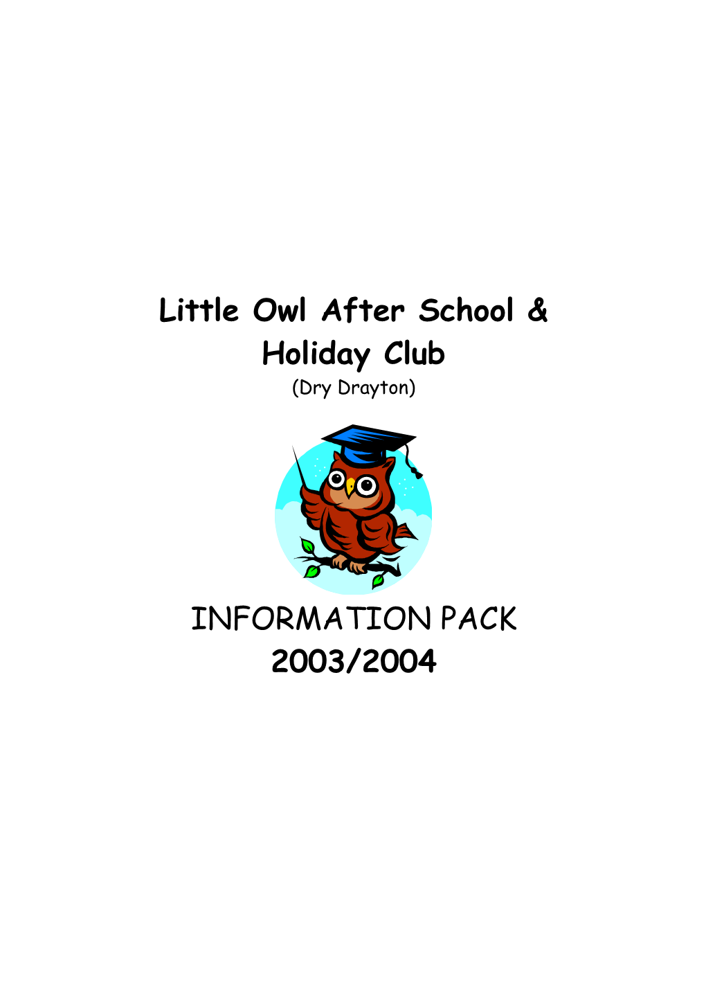 Little Owl After School Club