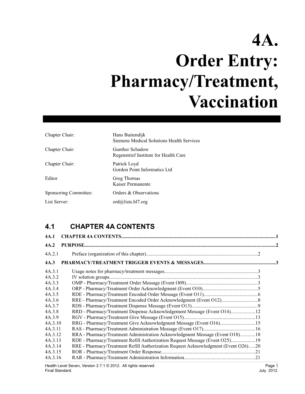 V2.7 Chapter 4B - Order RX Treatment Vaccination