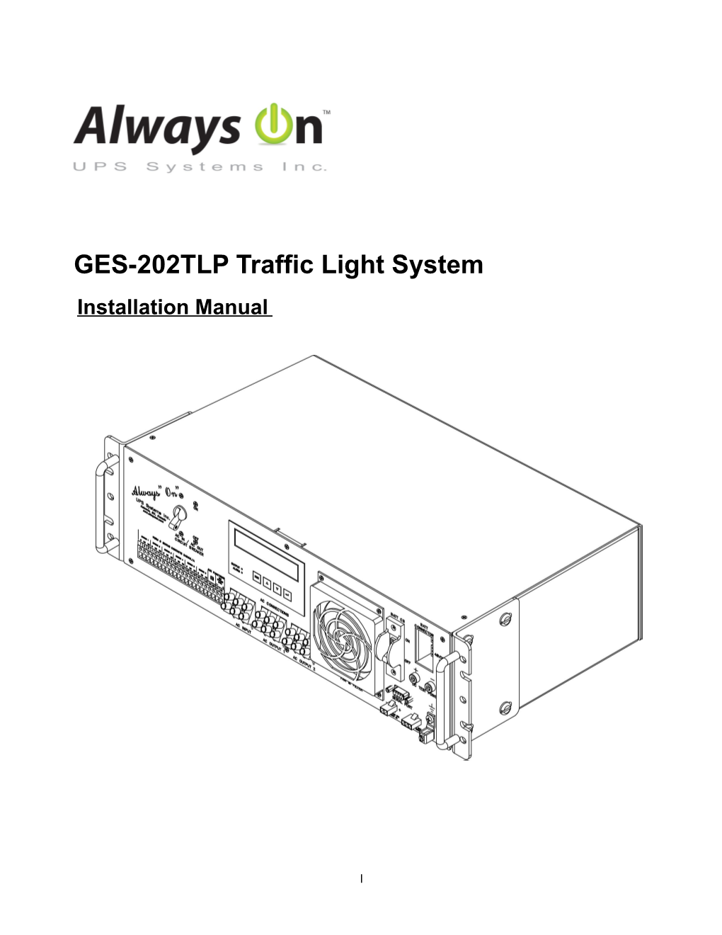 GES-202TLP Traffic Light System