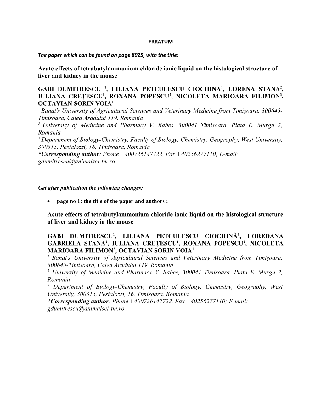 The Paper Which Can Be Found on Page 8925, with the Title