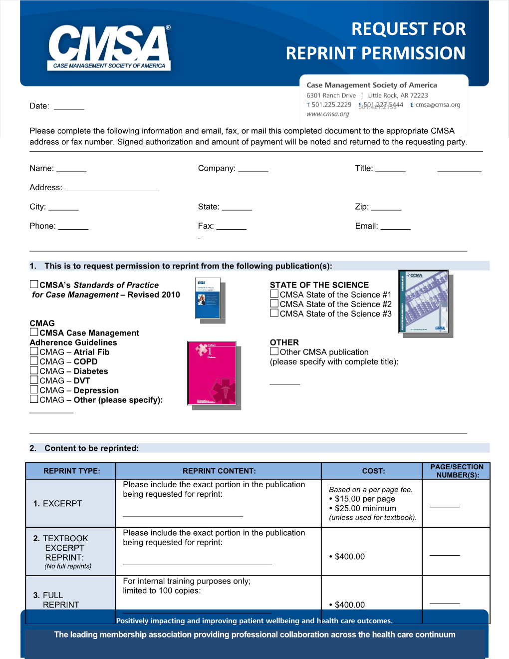 Positively Impacting and Improving Patient Wellbeing and Health Care Outcomes. Case Management