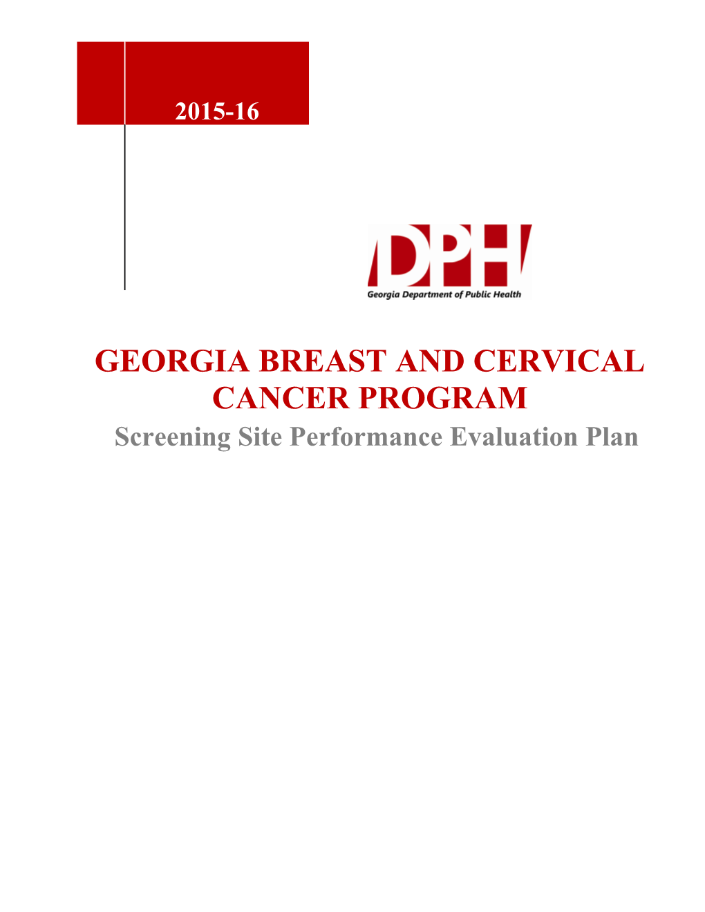 Georgia Breast and Cervical Cancer Program