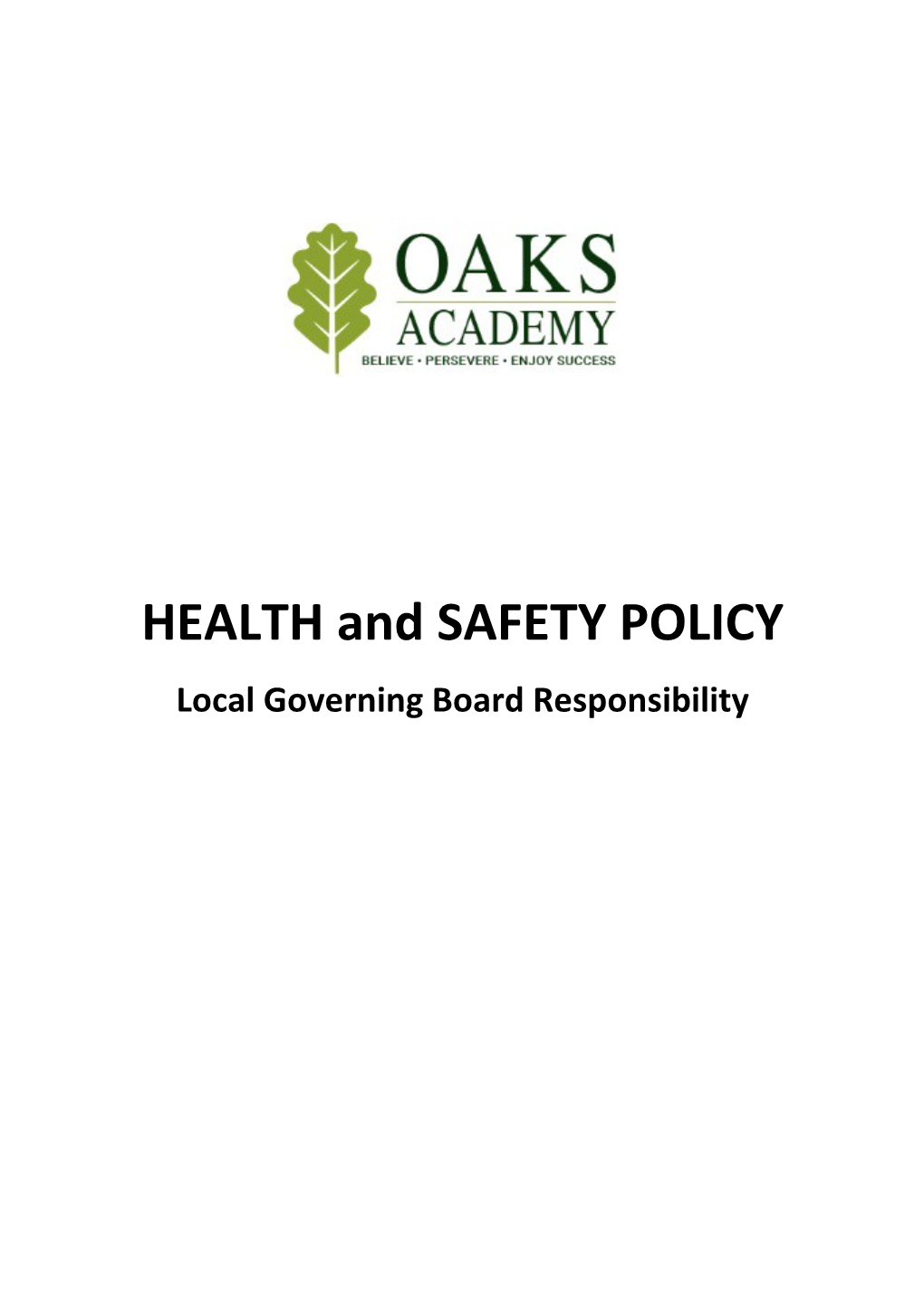 HEALTH and SAFETY POLICY s6
