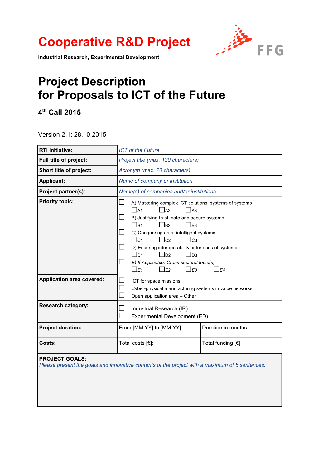 Industrial Research, Experimental Development