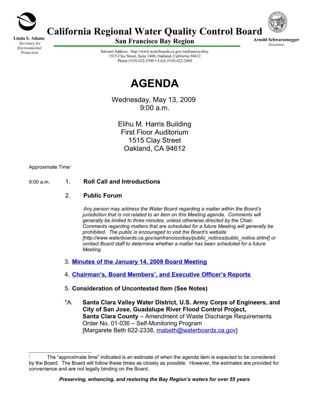 California Regional Water Quality Control Board s72