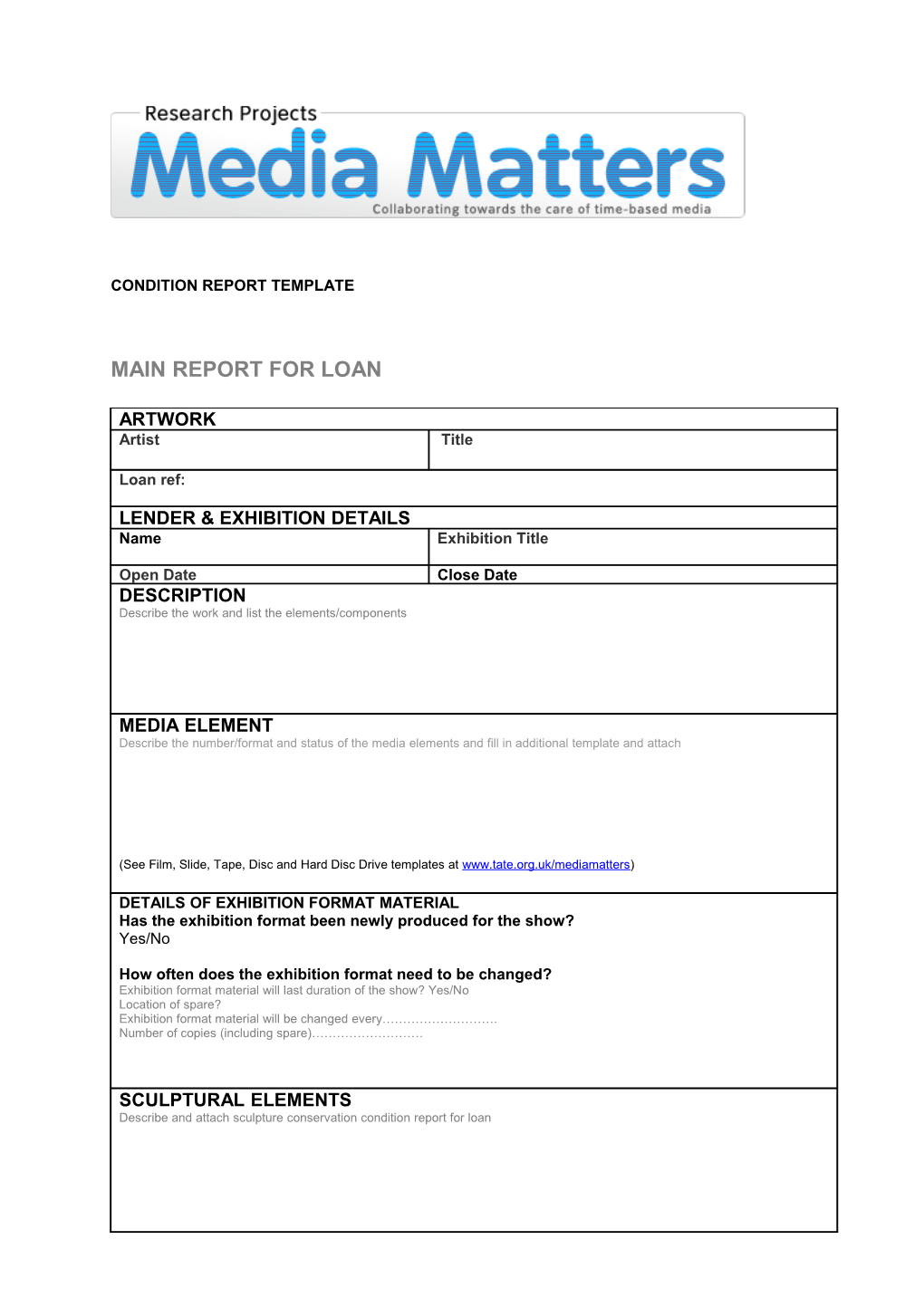 Main Report for Loan