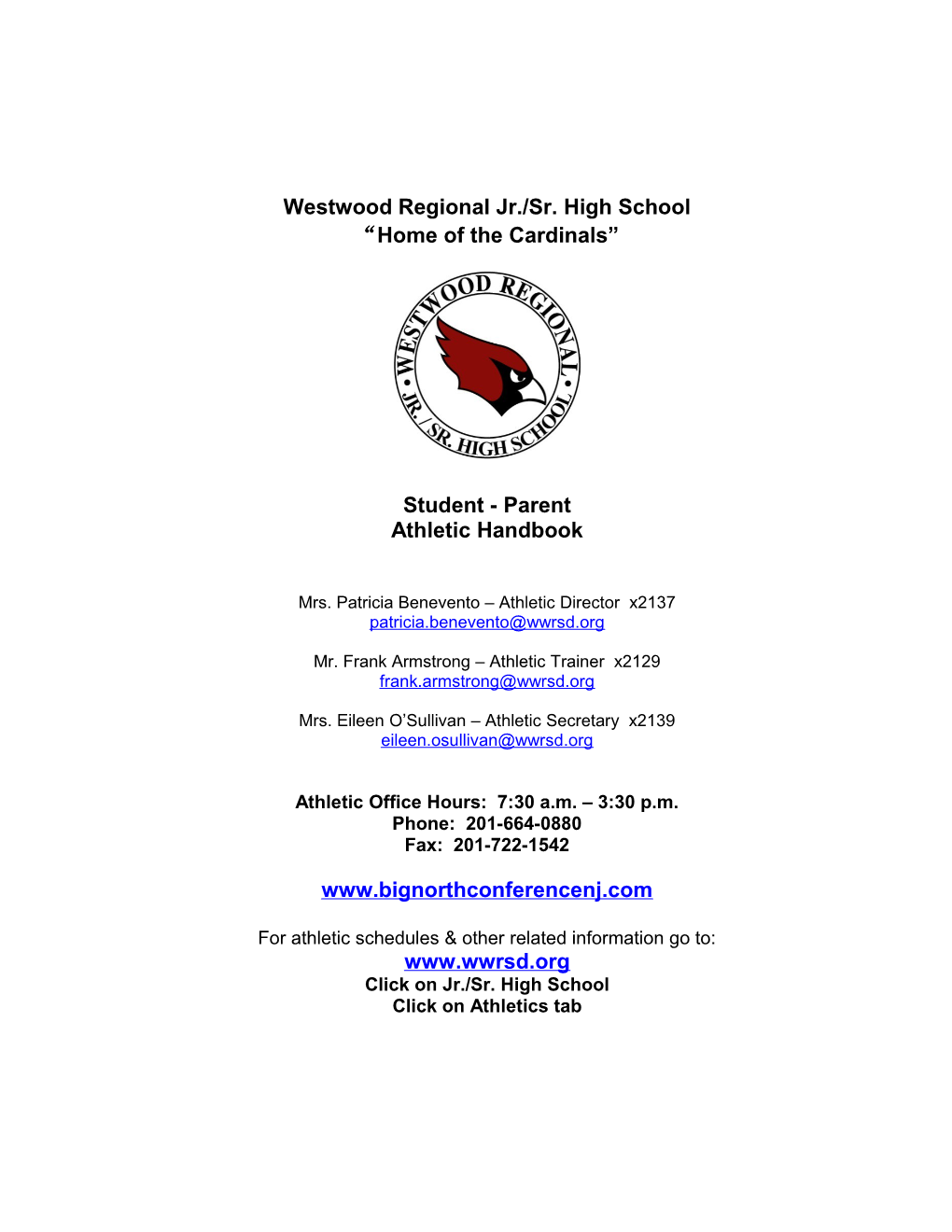 Westwood Regional Jr./Sr. High School