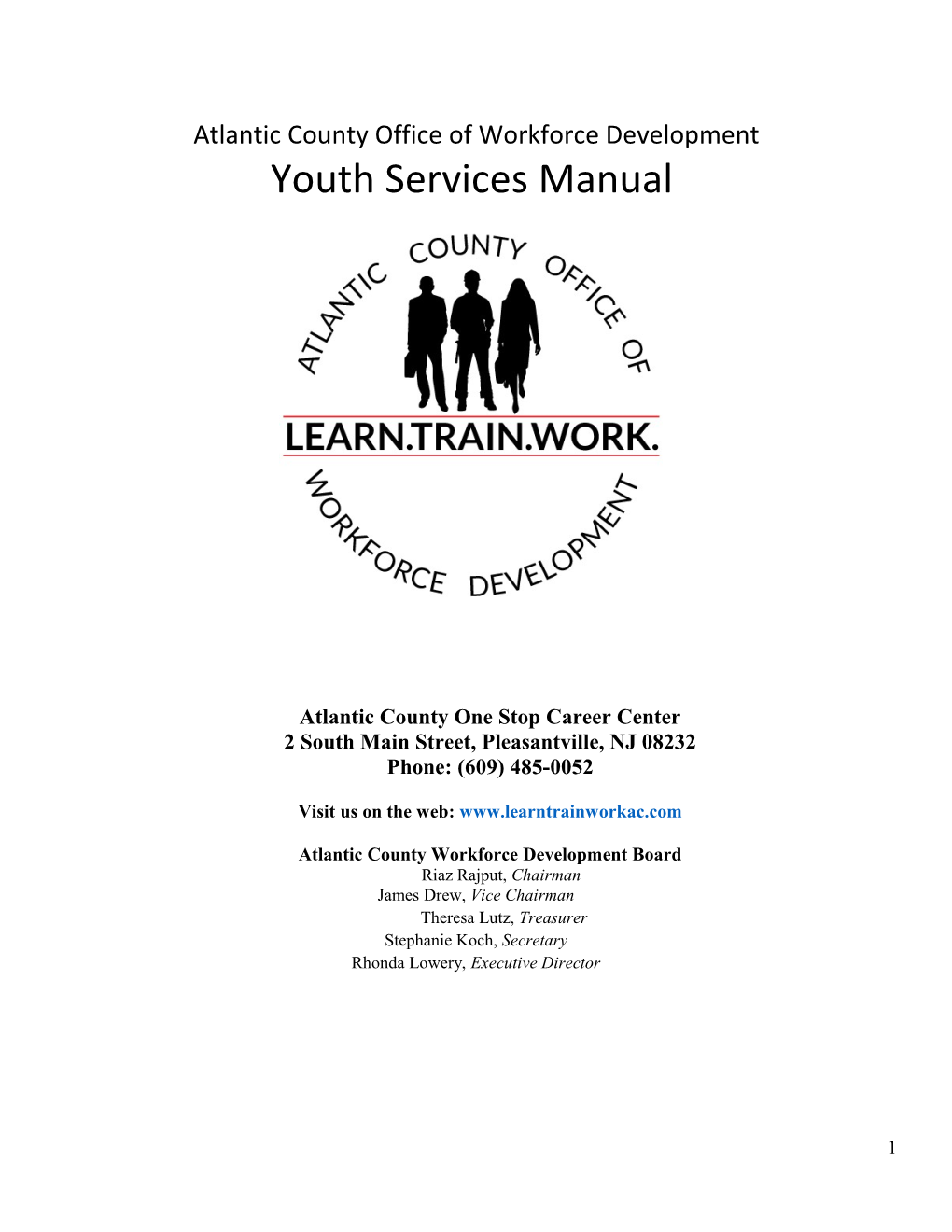 PY 2012 Youth Services Vendor Guide