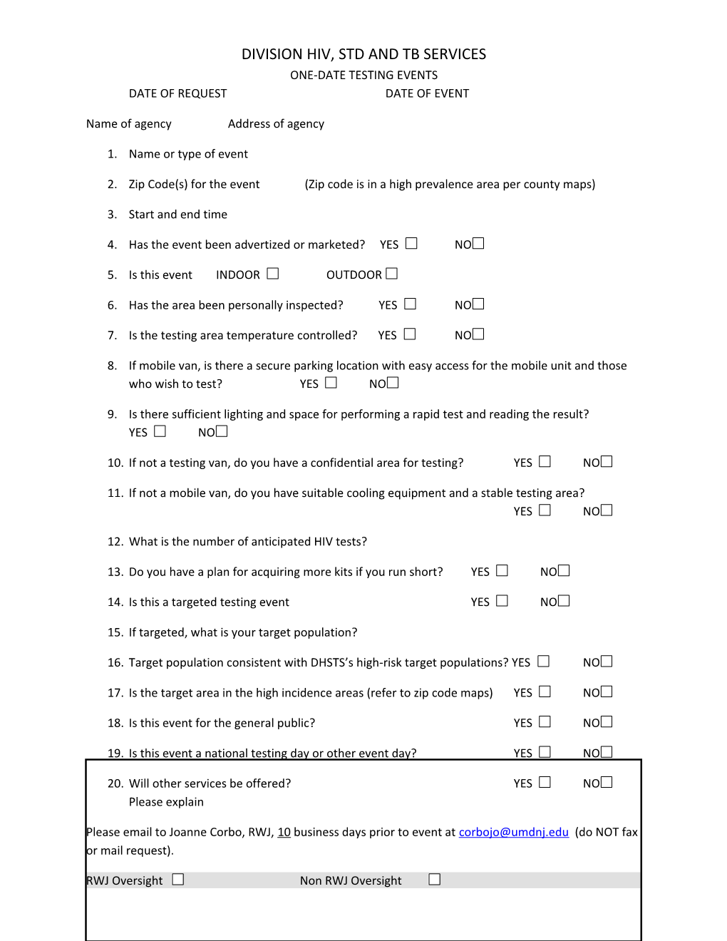 Division Hiv, Std and Tb Services