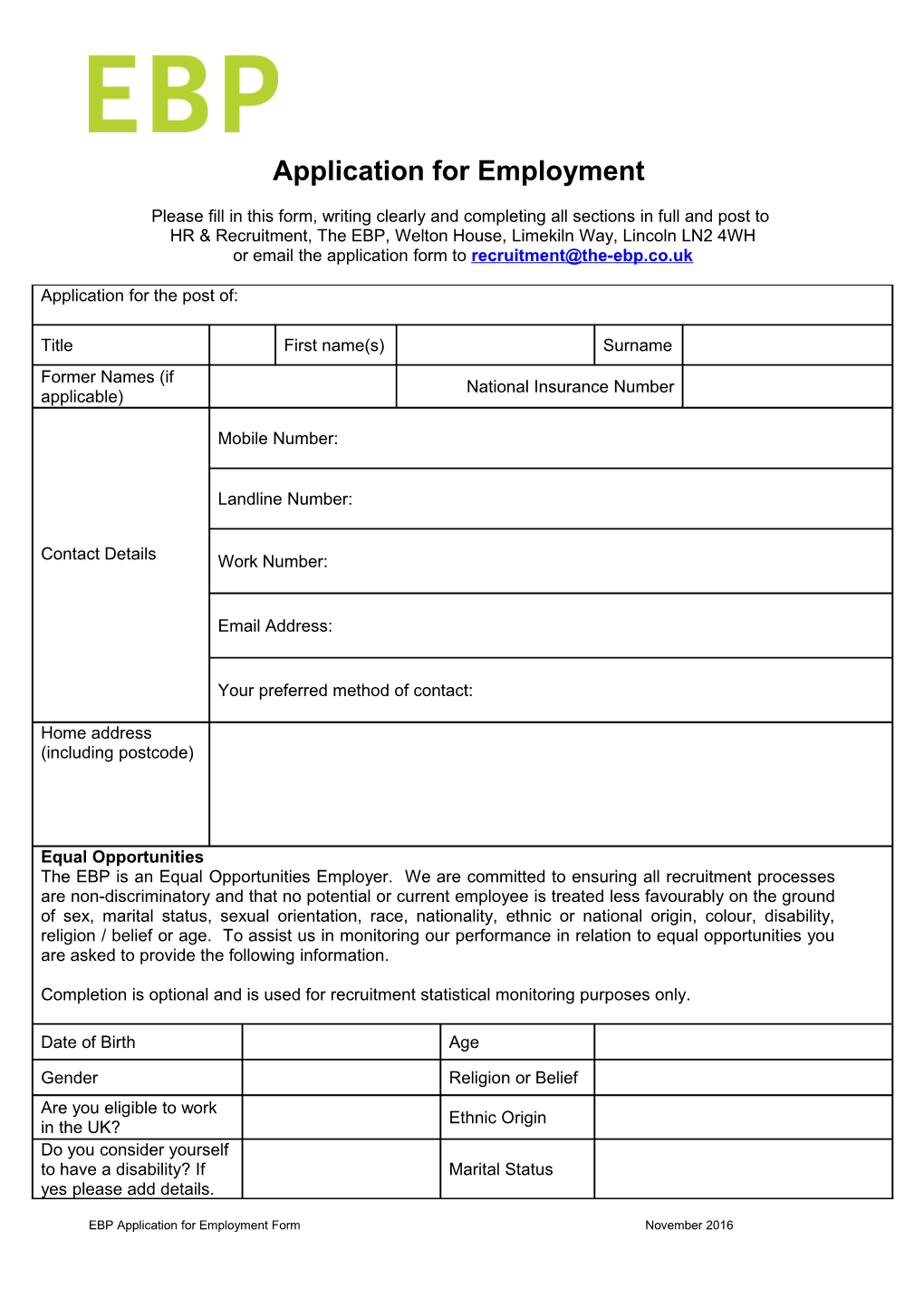 Registration of Interest Form s1