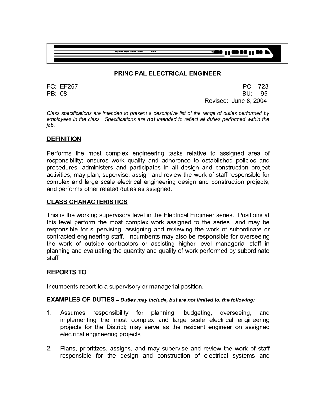 Principal Electrical Engineer