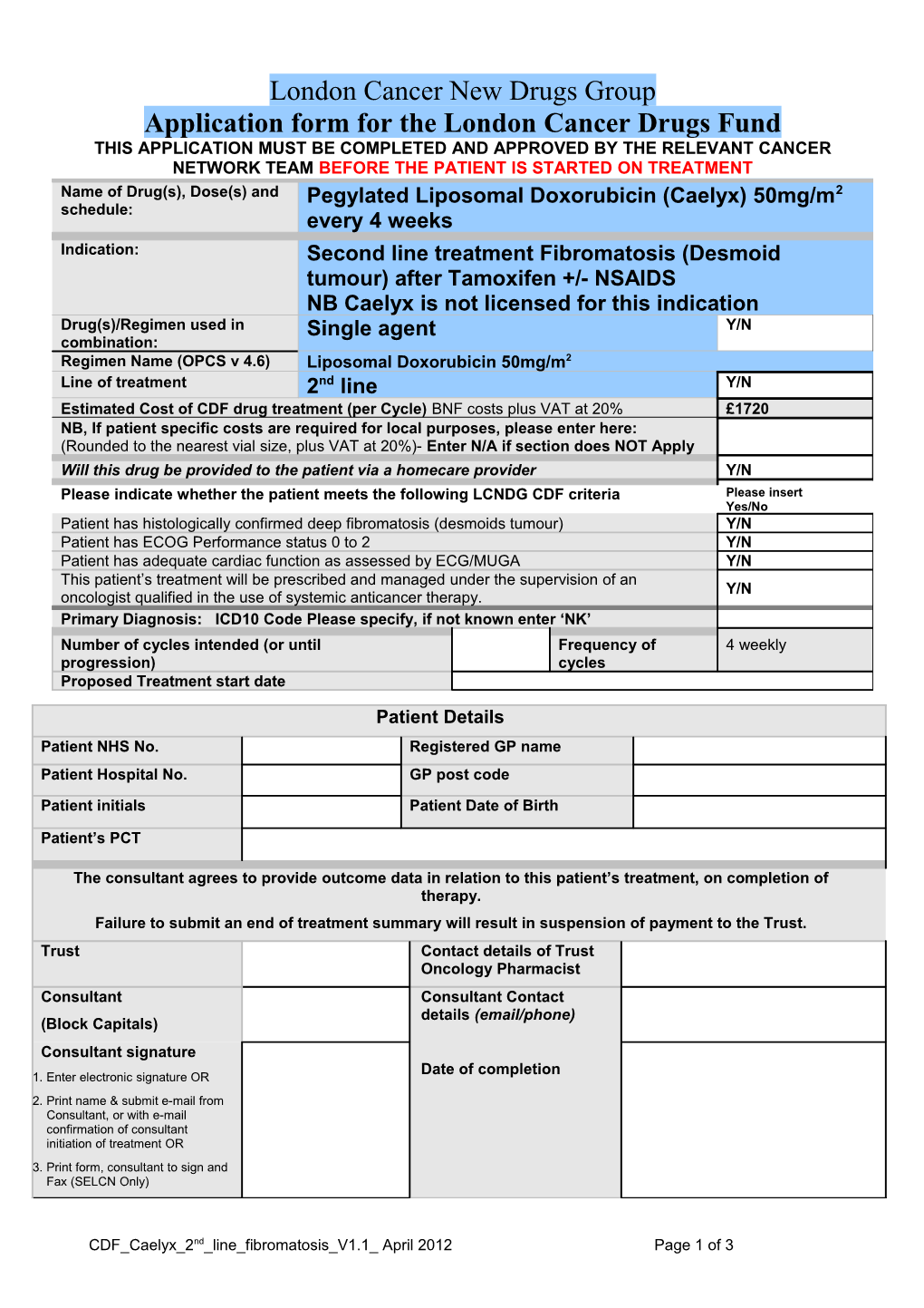 London Cancer Networks s1