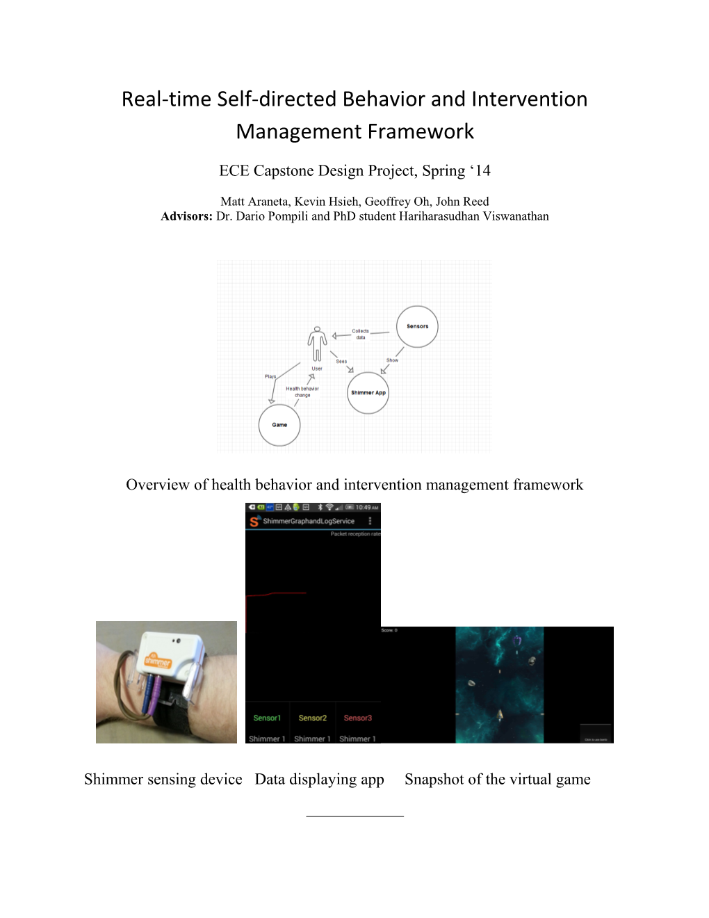 Real-Time Self-Directed Behavior and Intervention Management Framework