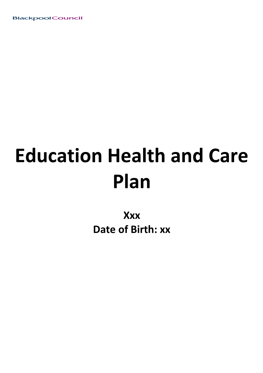 Education Health and Care Plan