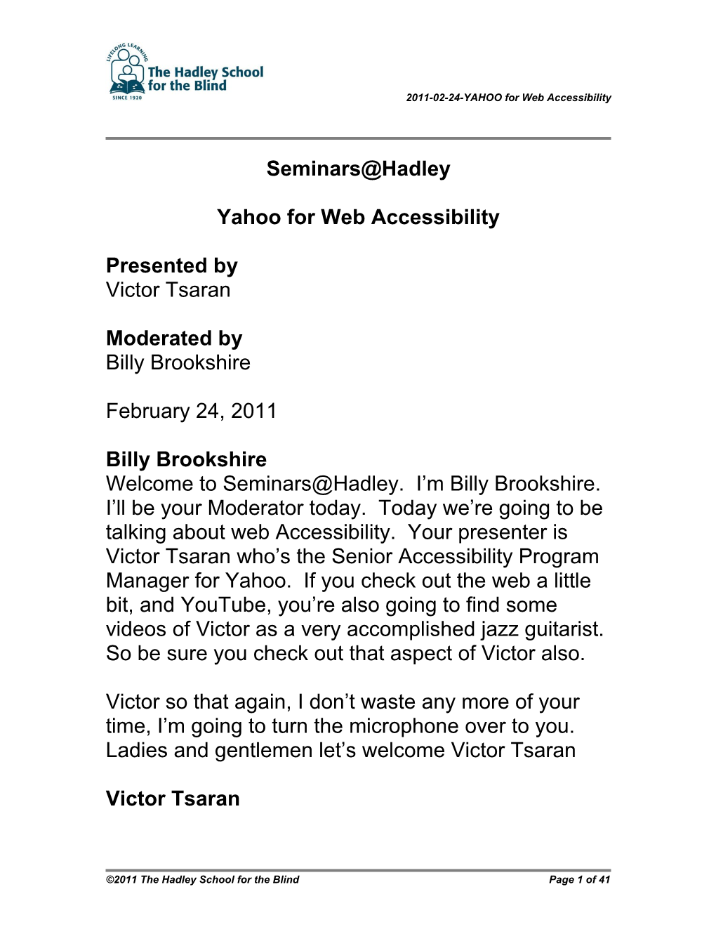 2011-02-24-YAHOO for Web Accessibility