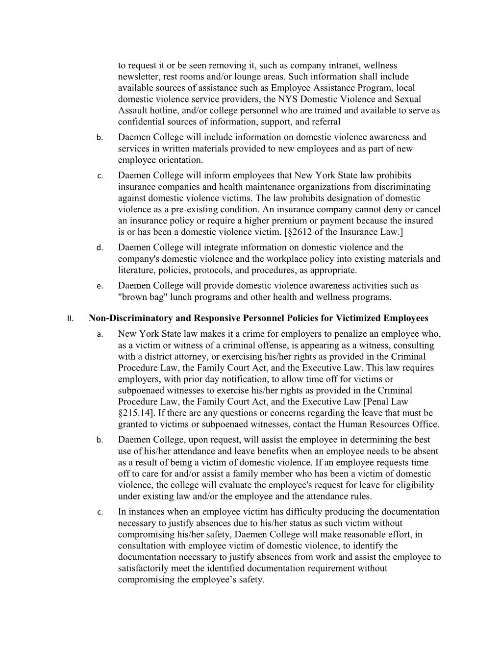 Policy Statement s4