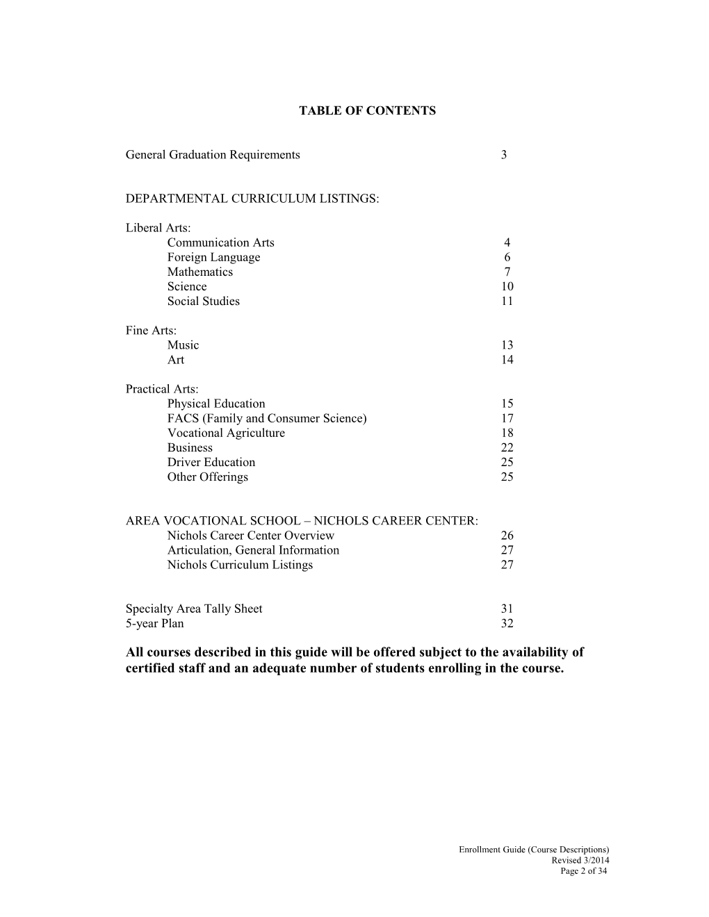 Table of Contents s346