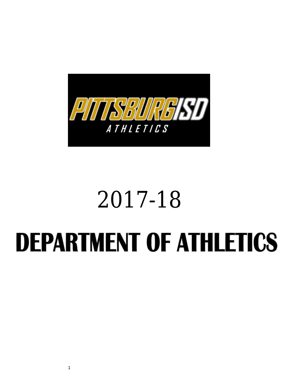 Pittsburg ISD Athletic Department Overview